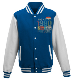 Vintage 1980 Made In 1980 - 40Th Birthday 40 Years Old Gift T-Shirt