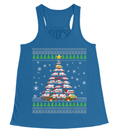 Christmas Tree Ambulance Ugly Xmas Sweater Funny Gift T-Shirt
