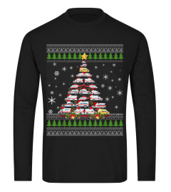 Christmas Tree Ambulance Ugly Xmas Sweater Funny Gift T-Shirt