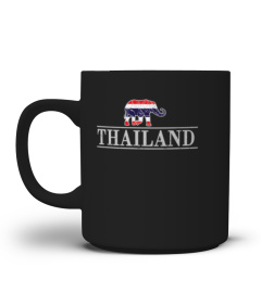 THAILAND ELEPHANT TSHIRT - HOODIE - MUG (FULL SIZE AND COLOR)