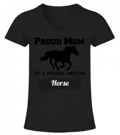 WOMENS HORSE MOM WOMANS TSHIRT - HOODIE - MUG (FULL SIZE AND COLOR)