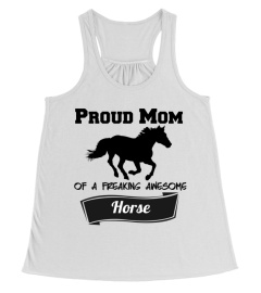 WOMENS HORSE MOM WOMANS TSHIRT - HOODIE - MUG (FULL SIZE AND COLOR)