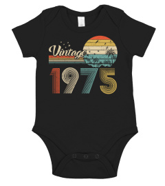 Vintage 1975 Design 45 Years Old 45Th Birthday For Men Women Sweatshirt
