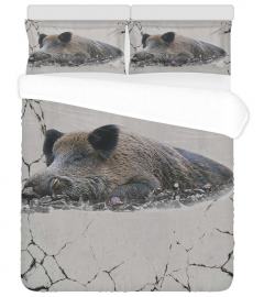 Wild Boar Lover Bedding Set