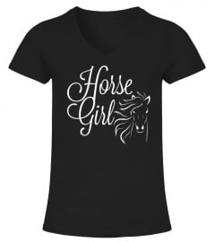 WOMEN HORSE GIRL HORSE EQUESTRIAN LOVER TSHIRT - HOODIE - MUG (FULL SIZE AND COLOR)