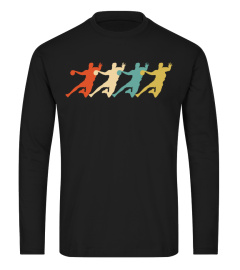 Handball Player Gift Vintage Retro Handball Sweatshirt