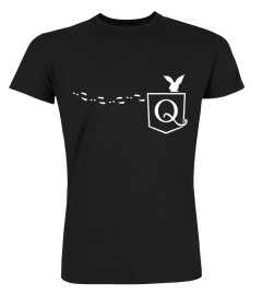 Q ANON TSHIRT FOLLOW THE RABBIT TRAIL BREADCRUMB POCKET TSHIRT - HOODIE - MUG (FULL SIZE AND COLOR)