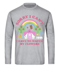 Animal Crossing Sorry I Can't I Have To Water My Flowers T-Shirt