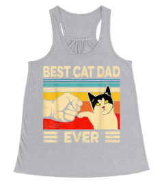 Best Cat Dad Ever T-Shirt Funny Cat Daddy Father Day Gift T-Shirt