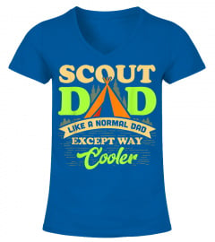 Scout Dad Shirt Cub Leader Boy Camping Scouting Gift Men T-Shirt