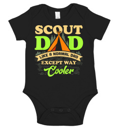 Scout Dad Shirt Cub Leader Boy Camping Scouting Gift Men T-Shirt