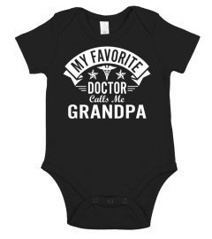 Funny Doctor Grandpa - My Favorite Doctor Calls Me Grandpa Pullover Hoodie