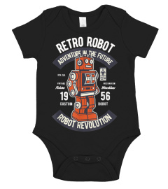 Retro Robot - Adventures In The Future - Robot Revolution T-Shirt