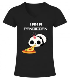 I AM A PANDICORN  FUNNY UNICORN PANDA PIZZA TSHIRT - HOODIE - MUG (FULL SIZE AND COLOR)
