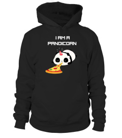 I AM A PANDICORN  FUNNY UNICORN PANDA PIZZA TSHIRT - HOODIE - MUG (FULL SIZE AND COLOR)