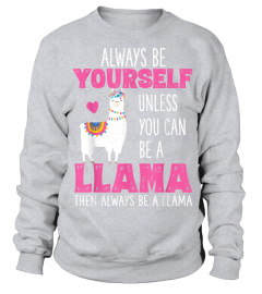 Cute Funny Llama Shirt Llamas Lover Shirts Gifts Girls Women T-Shirt