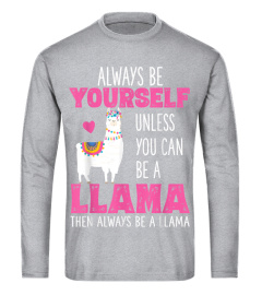 Cute Funny Llama Shirt Llamas Lover Shirts Gifts Girls Women T-Shirt