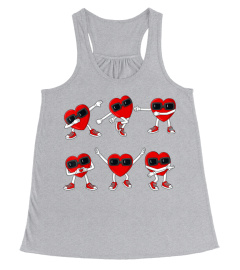 Dancing Hearts Dance Challenge Valentines Day Boys Girl Kids T-Shirt