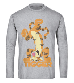 Disney Winnie The Pooh Tigger Upside Down Portrait T-Shirt