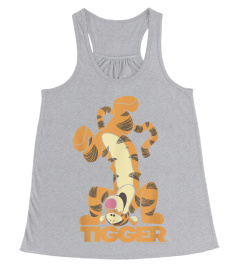 Disney Winnie The Pooh Tigger Upside Down Portrait T-Shirt