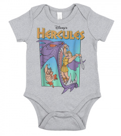 Disney Hercules Hydra Battle Retro Graphic T-Shirt
