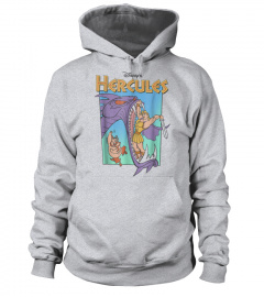 Disney Hercules Hydra Battle Retro Graphic T-Shirt