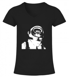 Cat Astronaut T-shirt Funny Cat Lovers Gift Shirt