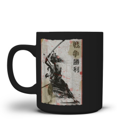 Samurai Bushido Tee Japan Warrior Japanese Retro Art Print T-Shirt