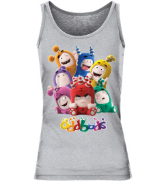 Oddbods All 7 Characters in Cute Funny Poses T-Shirt