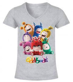 Oddbods All 7 Characters in Cute Funny Poses T-Shirt