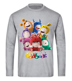 Oddbods All 7 Characters in Cute Funny Poses T-Shirt