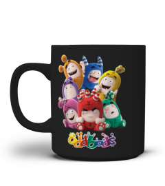 Oddbods All 7 Characters in Cute Funny Poses T-Shirt