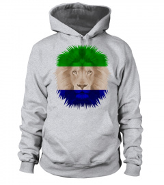 Sierra Leone Lion Pride Leonean Flag Africa Gift Sweatshirt