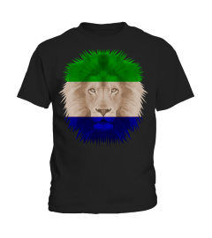 Sierra Leone Lion Pride Leonean Flag Africa Gift Sweatshirt