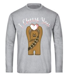 Star Wars Valentines I Chews You Chewbacca Graphic T-Shirt