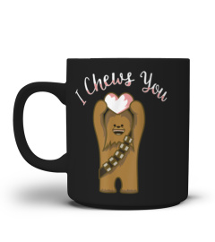 Star Wars Valentines I Chews You Chewbacca Graphic T-Shirt