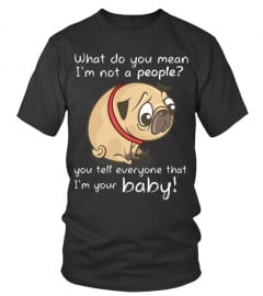Pug Dog Tshirt, Funny Gift To Pug Lovers