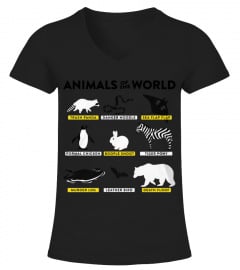 Animals Of The World Trash Panda Danger Noodle Sea Flap Flap T-Shirt