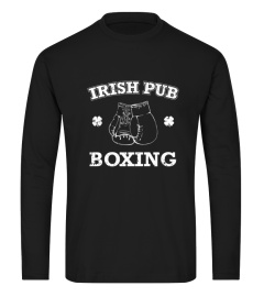 Funny St. Patrick's Day T-Shirt Irish Pub Boxing