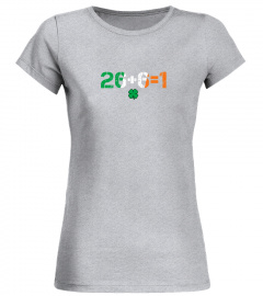 Green Irish Unity 26 + 6 = 1 St. Paddys St. Patrick's Day Premium T-Shirt