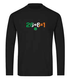 Green Irish Unity 26 + 6 = 1 St. Paddys St. Patrick's Day Premium T-Shirt