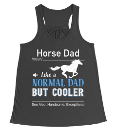 Horses dad | /noun/ | like a normal dad but cooler