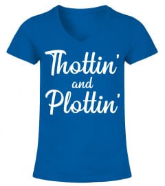 Thotting And Plotting - Funny Floribama Shore Southern Long Sleeve T-Shirt