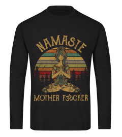 Sunset Namaste Mother Fucker Shirt