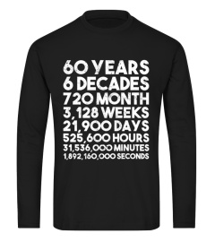 60 YEARS Birthday Tee