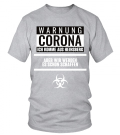 Das CORONA Panik Shirt für alle Heinsberger
