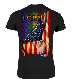 LGBT Flag 01 - Back