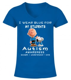 Charlie Brown snoopy for my students autism awareness