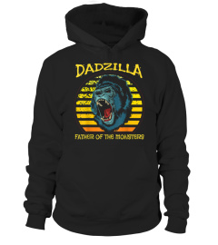 Dadzilla Retro Sunset Gorilla Father Of The Monsters