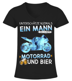 MOTORRAD - UNTERSCHÄTZE NIEMALS ( MANN )